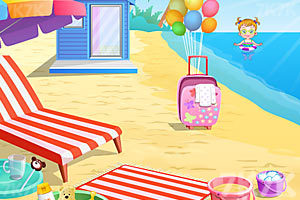 《可爱宝贝游沙滩》游戏画面10