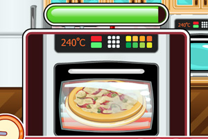 《比萨厨师芭比》游戏画面1