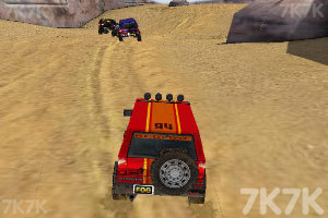 《3D峡谷四驱车》游戏画面4