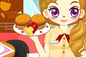 《阿sue美味汉堡店》游戏画面1