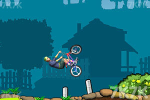 《自行车抬车把赛》游戏画面3
