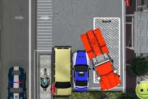 《大卡车艰难停车路》游戏画面1