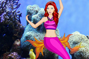 《海洋中的美人鱼》游戏画面1