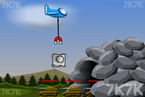 《磁铁飞机防御》游戏画面8