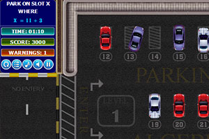 《算术停车场无敌版》游戏画面1