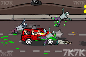 《公路驾车杀僵尸》游戏画面1