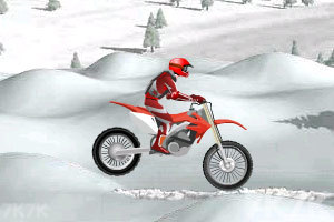 《冰山雪地摩托车》游戏画面5