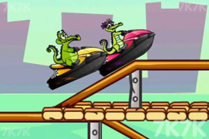 《小鳄鱼摩托艇》游戏画面10