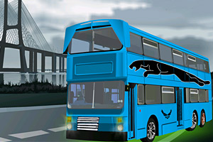《改装双层巴士》游戏画面1