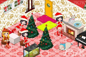 《豪华公主卧室圣诞版》游戏画面1