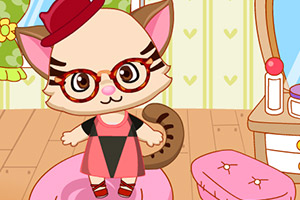 《时髦的小猫》游戏画面1