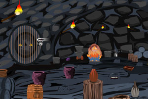 《逃离黑暗山洞》游戏画面1