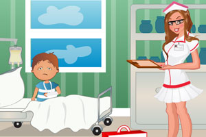 《装扮医院小护士》游戏画面1