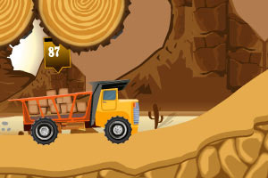 《沙漠运货大卡车无敌版》游戏画面1