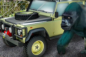 《动物园停靠汽车》游戏画面1