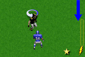 《橄榄球攻击手无敌版》游戏画面1