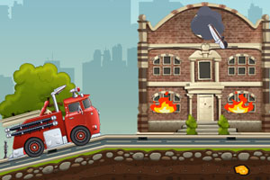 《消防车紧急救援无敌版》游戏画面1