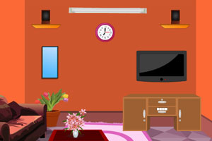 《逃离橙色客厅》游戏画面1