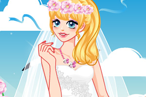 《美丽公主的婚纱》游戏画面1