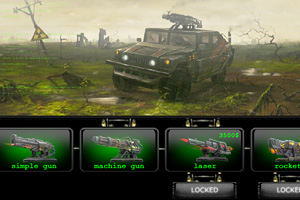 《进攻武装汽车》游戏画面1