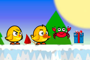 《鸡鸭兄弟圣诞版无敌版》游戏画面1
