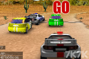 《3D赛车》游戏画面1