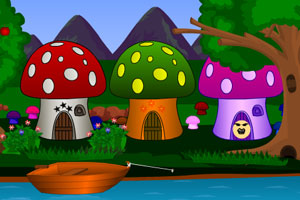 《逃出蘑菇村庄》游戏画面1
