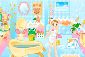 《美眉浴室装饰》游戏画面1