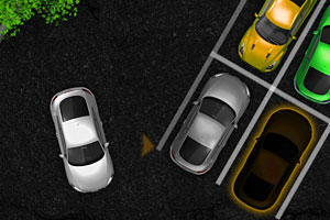《小轿车快速停车》游戏画面1