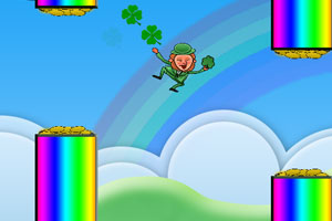 《飞跃的彩虹人》游戏画面1
