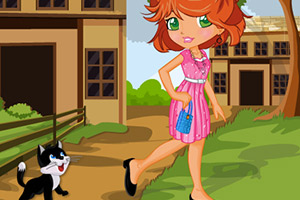 《女孩的可爱宠物》游戏画面1