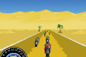 《极速摩托赛》游戏画面1