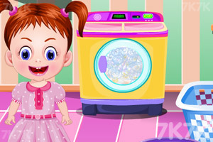 《宝贝艾玛洗衣服》游戏画面2