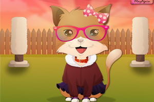 《时髦的猫咪》游戏画面1