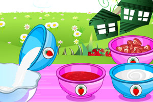 《草莓甜点》游戏画面1