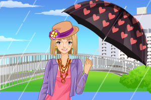 《撑伞的少女》游戏画面1