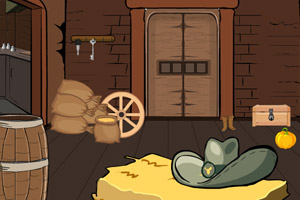 《逃离牛仔的屋子》游戏画面1