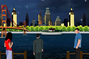 《美丽的纽约夜景》游戏画面1