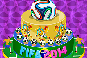 《世界杯冠军蛋糕》游戏画面1
