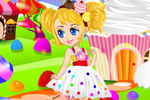 《可爱的蛋糕女孩》游戏画面1