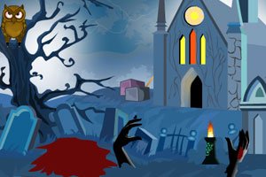 《逃出暗夜墓地》游戏画面1