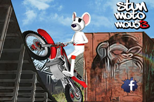 《小白鼠骑摩托3》游戏画面1