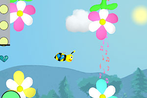 《舞动的蜜蜂》游戏画面1
