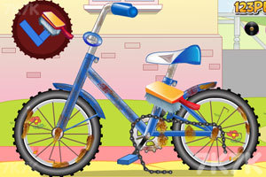 《宝贝的新自行车》游戏画面1