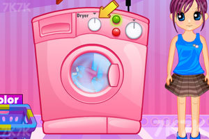 《小女孩洗衣服》游戏画面3