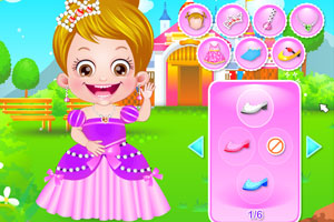 《可爱宝贝的公主装》游戏画面1