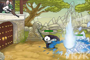 《兔子大战熊猫》游戏画面6