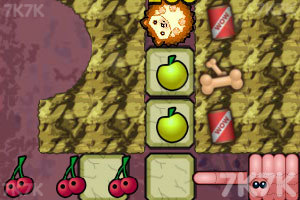《小刺猬吃水果》游戏画面1