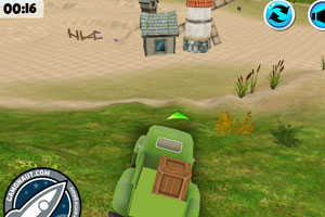 《农场的绿色货车》游戏画面1