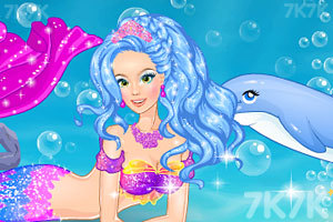 《美人鱼和海豚共舞》游戏画面3